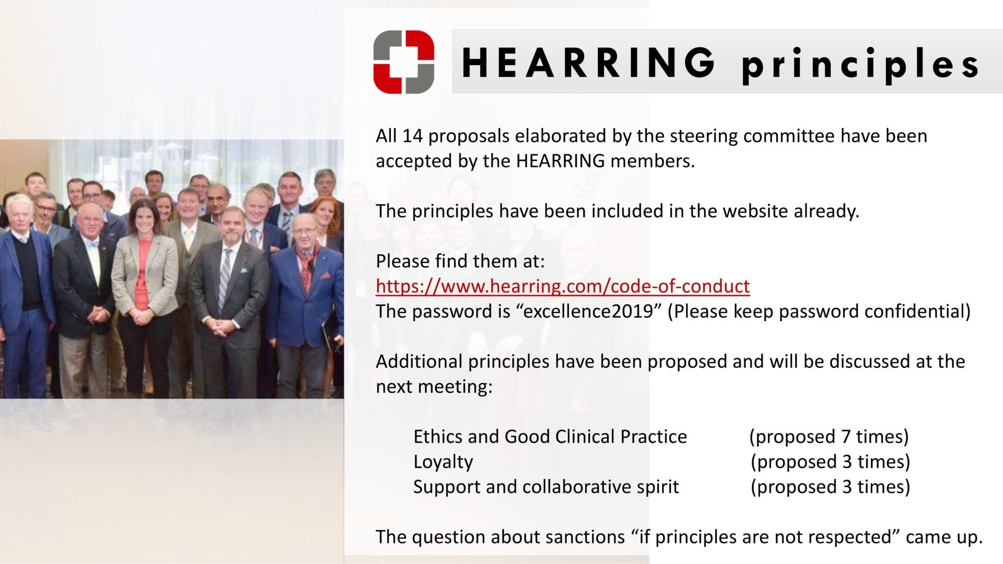 Hearring principles