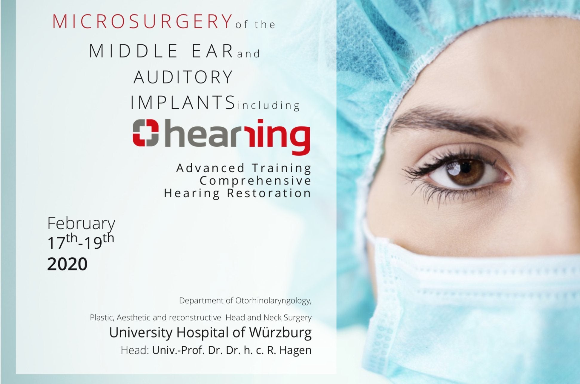 Wuerzburg invitation Hearring events